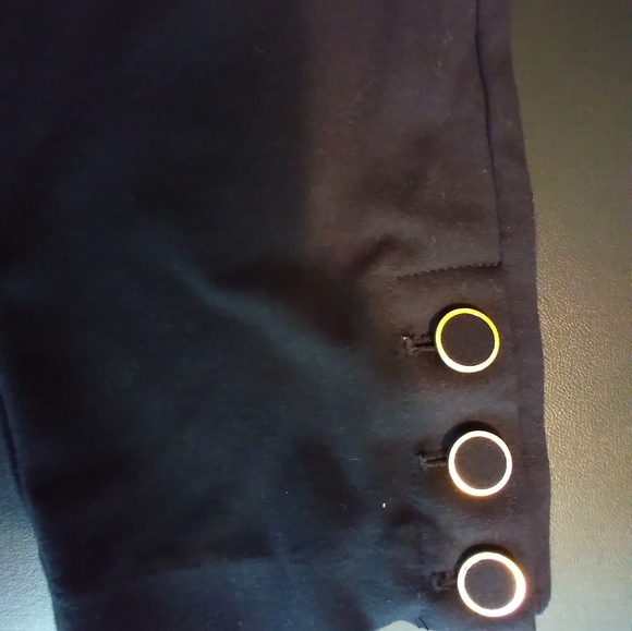 Chicos Black Women's Pull On Stretchy Pants Size Chicos 00 Lagenlook Office Work - Picture 2 of 11